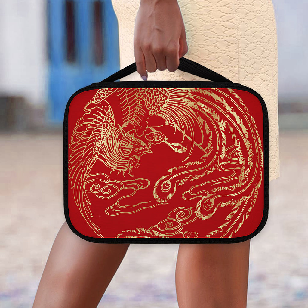 Chinese Phoenix Print Classic Bible Case