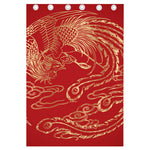 Chinese Phoenix Print Curtain