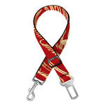 Chinese Phoenix Print Dog Seat Belt