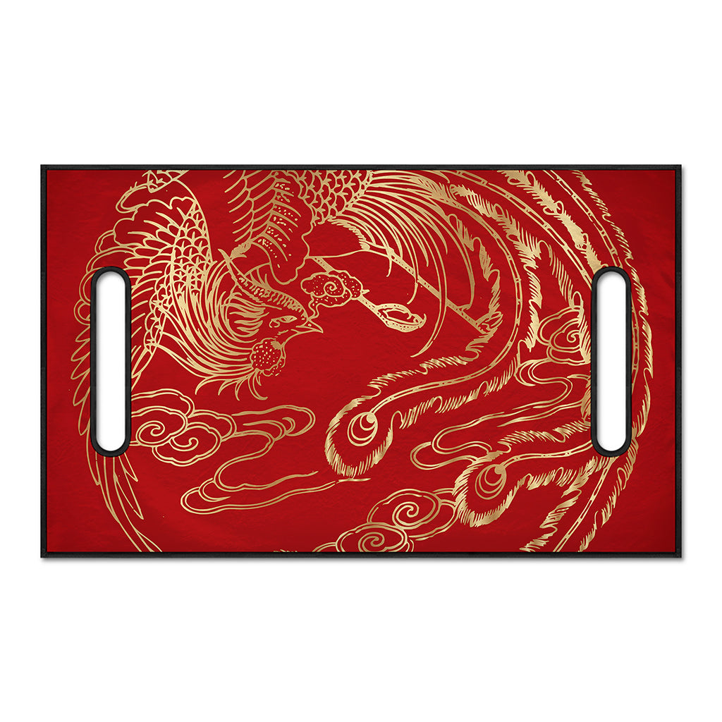 Chinese Phoenix Print Golf Cart Seat Cover