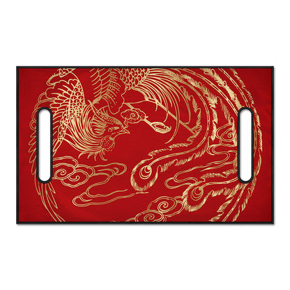 Chinese Phoenix Print Golf Cart Seat Cover