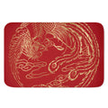Chinese Phoenix Print Indoor Door Mat