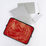 Chinese Phoenix Print Laptop Sleeve