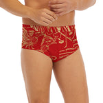 Chinese Phoenix Print Men's Briefs