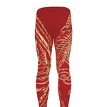 Chinese Phoenix Print Men's leggings