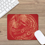 Chinese Phoenix Print Mouse Pad