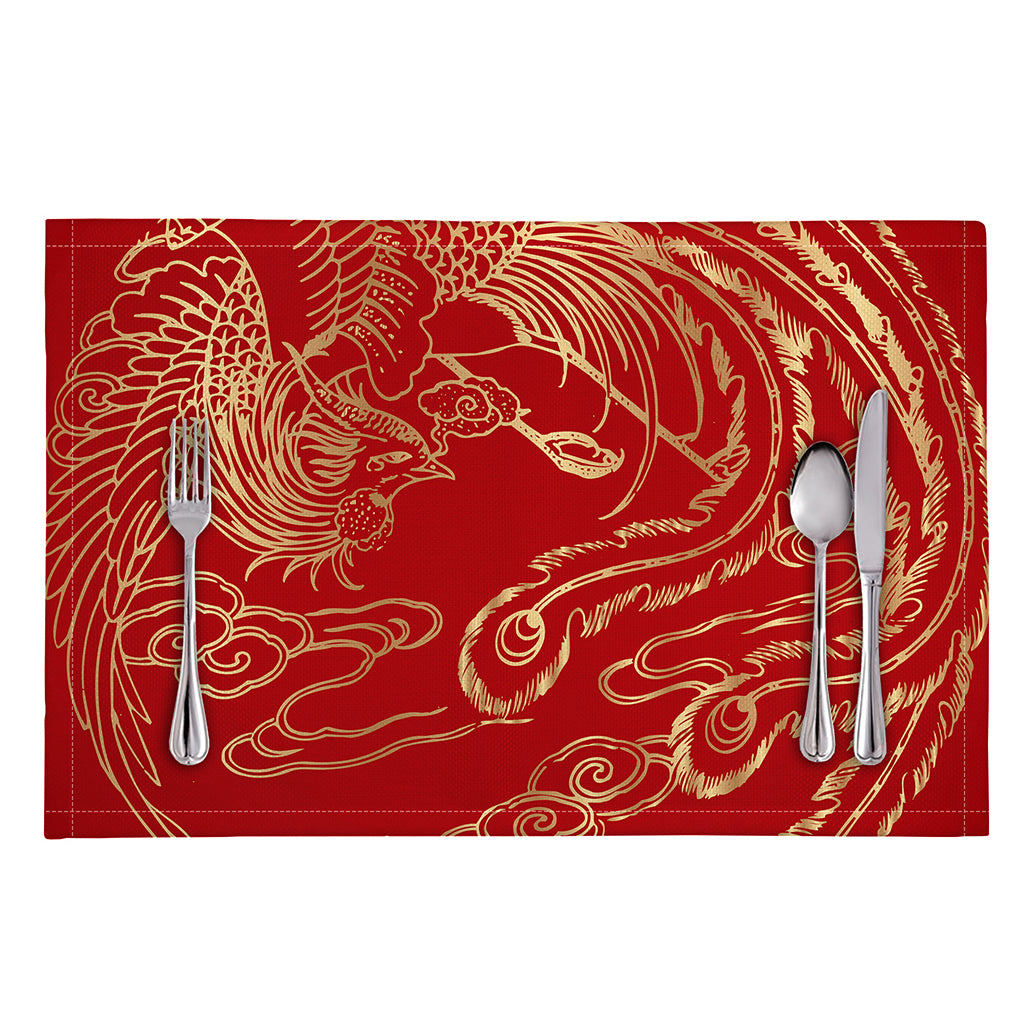 Chinese Phoenix Print Placemat