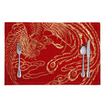 Chinese Phoenix Print Placemat