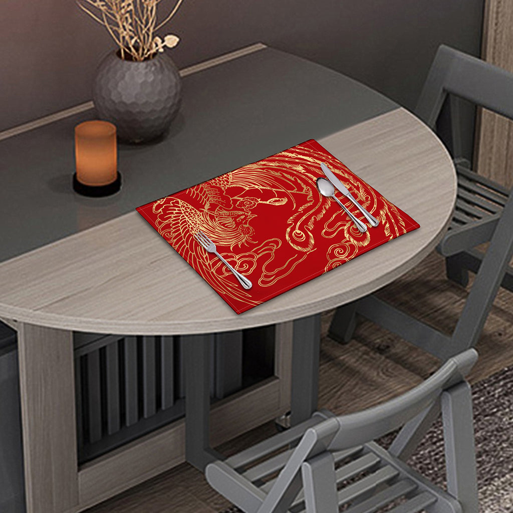 Chinese Phoenix Print Placemat