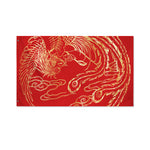 Chinese Phoenix Print Polyester Flag