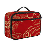 Chinese Phoenix Print Portable Lunch Bag