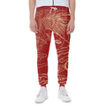 Chinese Phoenix Print Joggers