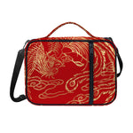 Chinese Phoenix Print Shoulder Strap Bible Bag
