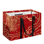 Chinese Phoenix Print Utility Tote Bag