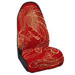 Chinese Phoenix Print Waterproof Car Seat Cover