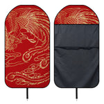 Chinese Phoenix Print Waterproof Car Seat Cover