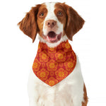 Chinese Prosperity Symbol Pattern Print Dog Bandana