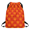 Chinese Prosperity Symbol Pattern Print Drawstring Backpack