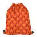 Chinese Prosperity Symbol Pattern Print Drawstring Bag