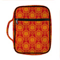 Chinese Prosperity Symbol Pattern Print Front Pocket Bible Bag