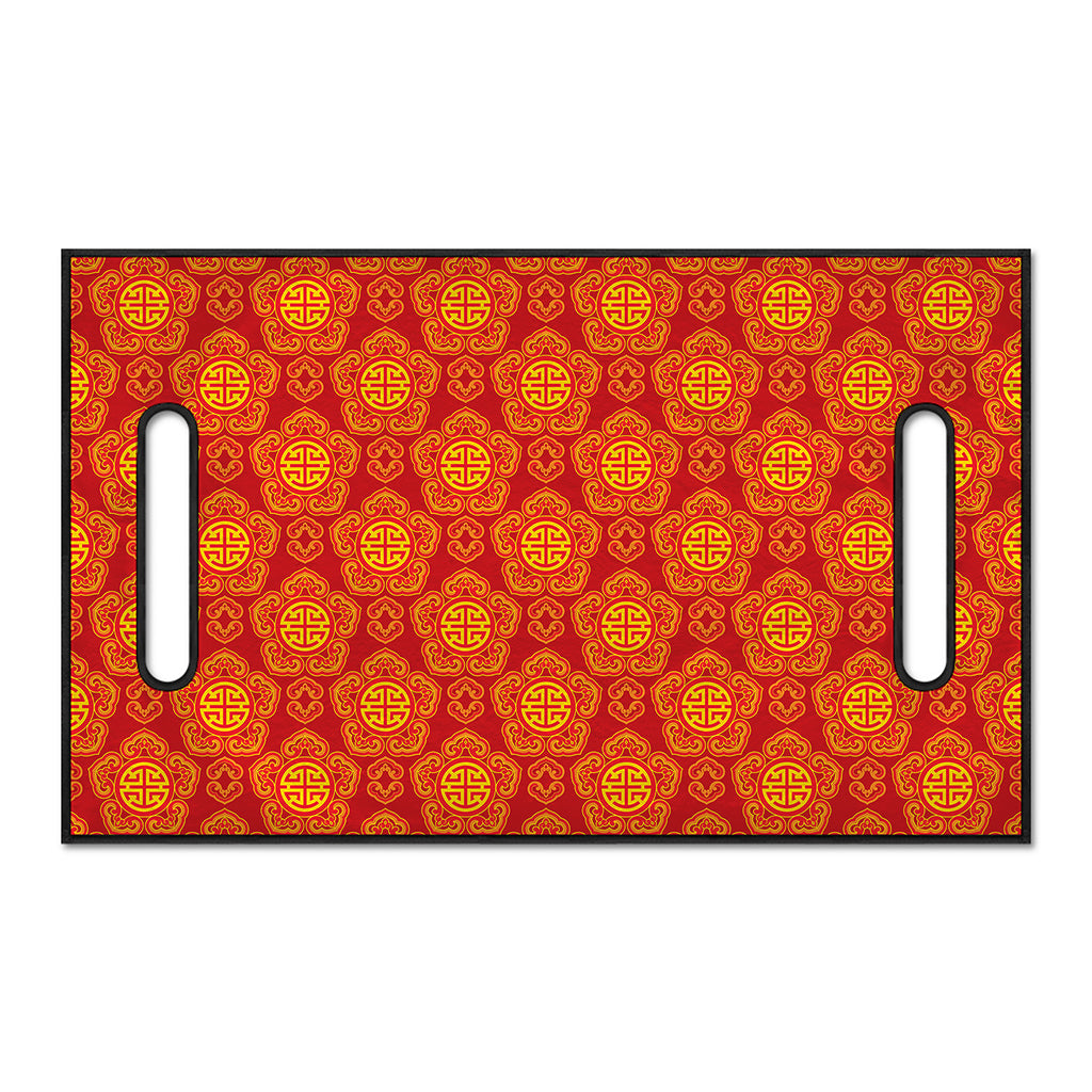 Chinese Prosperity Symbol Pattern Print Golf Cart Seat Cover