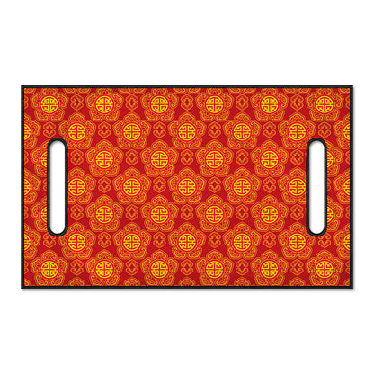 Chinese Prosperity Symbol Pattern Print Golf Cart Seat Cover