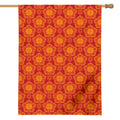 Chinese Prosperity Symbol Pattern Print House Flag