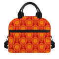 Chinese Prosperity Symbol Pattern Print Insulated Lunch Bag