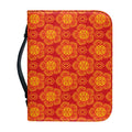 Chinese Prosperity Symbol Pattern Print Leather Bible Cover