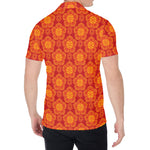 Chinese Prosperity Symbol Pattern Print Men's Shirt