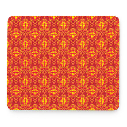 Chinese Prosperity Symbol Pattern Print Mouse Pad