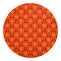 Chinese Prosperity Symbol Pattern Print Round Blanket