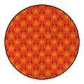 Chinese Prosperity Symbol Pattern Print Round Floor Mat