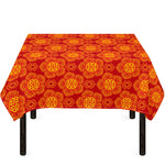 Chinese Prosperity Symbol Pattern Print Tablecloth
