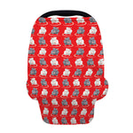Chinese Rat Zodiac Pattern Print Baby Seat Cover