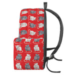 Chinese Rat Zodiac Pattern Print Backpack