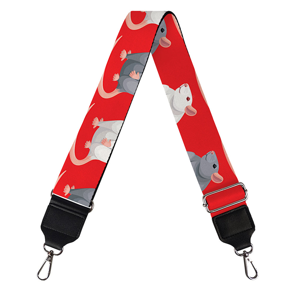 Chinese Rat Zodiac Pattern Print Bag Strap