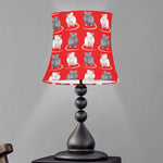 Chinese Rat Zodiac Pattern Print Bell Lamp Shade