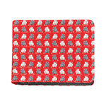 Chinese Rat Zodiac Pattern Print Bifold Wallet