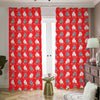 Chinese Rat Zodiac Pattern Print Blackout Pencil Pleat Curtains