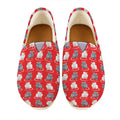 Chinese Rat Zodiac Pattern Print Casual Shoes