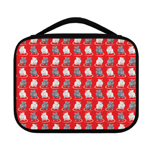 Chinese Rat Zodiac Pattern Print Classic Bible Case
