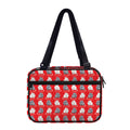 Chinese Rat Zodiac Pattern Print Double Strap Bible Bag