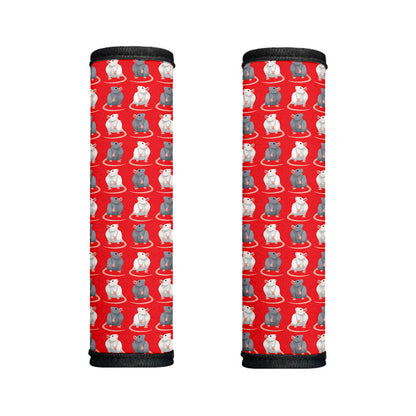 Chinese Rat Zodiac Pattern Print Handle Covers