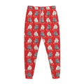 Chinese Rat Zodiac Pattern Print Jogger Pants