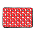 Chinese Rat Zodiac Pattern Print Kitchen Mat