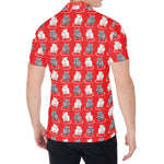 Chinese Rat Zodiac Pattern Print Men's Shirt