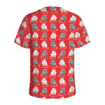 Chinese Rat Zodiac Pattern Print Men's Sports T-Shirt