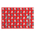 Chinese Rat Zodiac Pattern Print Placemat