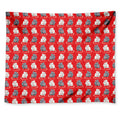 Chinese Rat Zodiac Pattern Print Tapestry